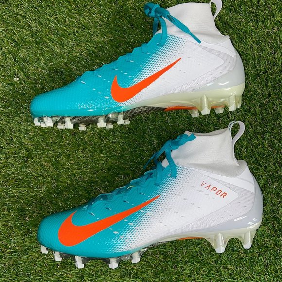 Nike Vapor Untouchable Pro 3 Miami Dolphins PE Football Cleats Men AO3021-103 main image 7
